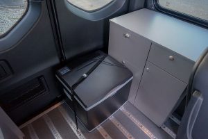 Mercedes Benz Sprinter Freizeitmobil, Kassettenlift, klappbares Bett, Kühlbox, Freizeitblock, Sodermanns