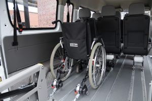 Behindertengerechter Mogeok Maxis Elektrofahrzeuge, Passivfahrerumbau Smart Seats, Trittstufe, Lift, Sodermanns