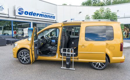 Behindertengerechter Volkswagen Caddy, Handicapumbau, Sodermanns