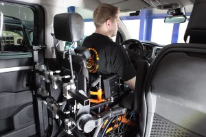 Behindertengerechter Citroen Space Tourer, Selbstfahrerumbau, Kassettenlift, Sodermanns